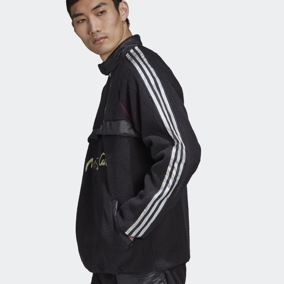 SOLD OUT LARGE adidas Metropolitan Polar Fleece - Picture 2 of 8